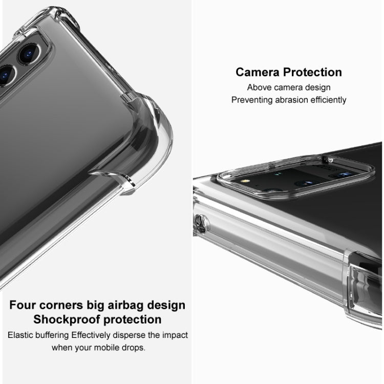 For Huawei Mate 60 Pro+ imak Shockproof Airbag TPU Phone Case(Transparent) - Huawei Cases by imak | Online Shopping UK | buy2fix