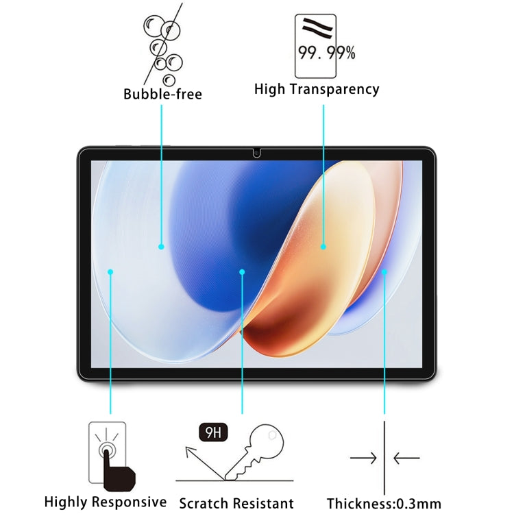 For Doogee T30E 10.1 2pcs 9H 0.3mm Explosion-proof Tempered Glass Film - Others by buy2fix | Online Shopping UK | buy2fix