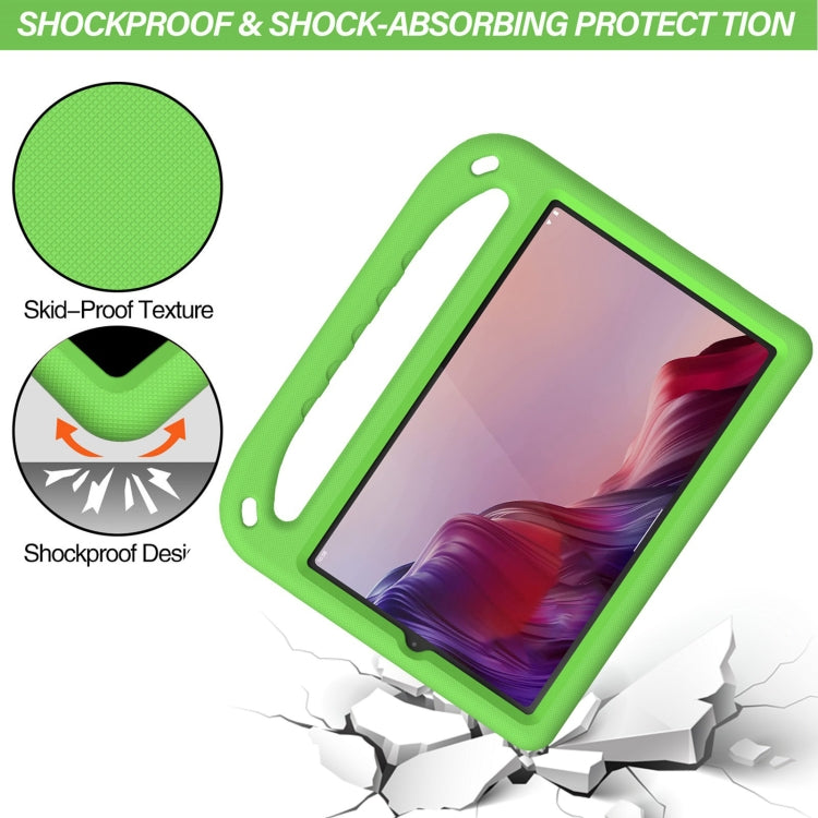 For Lenovo Tab M9 2023 Handle Portable EVA Shockproof Tablet Case(Green) - Lenovo by buy2fix | Online Shopping UK | buy2fix