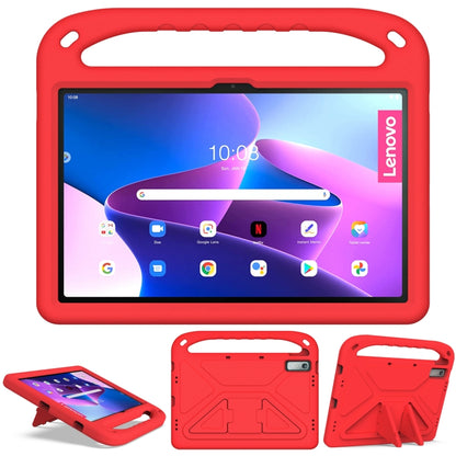 For Lenovo Pad Pro 2021 TB-J716F Handle Portable EVA Shockproof Tablet Case(Red) - Lenovo by buy2fix | Online Shopping UK | buy2fix