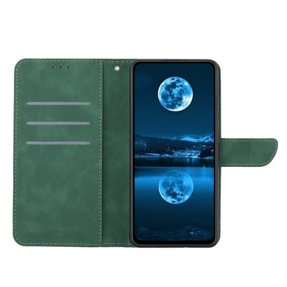 For Google Pixel 9 Stitching Embossed Leather Phone Case(Green) - Google Cases by buy2fix | Online Shopping UK | buy2fix