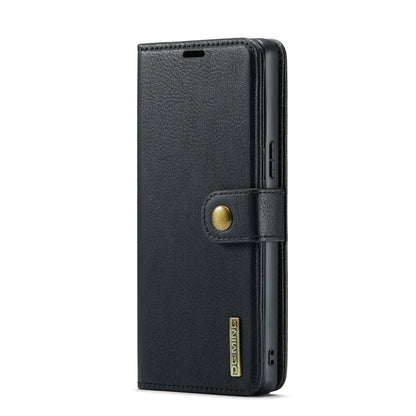 For Sony Xperia 10 V DG.MING Crazy Horse Texture Detachable Magnetic Leather Phone Case(Black) - Sony Cases by DG.MING | Online Shopping UK | buy2fix