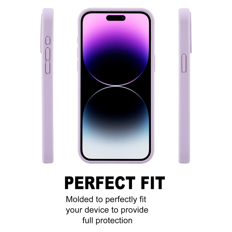 For iPhone 15 Pro Max GOOSPERY SILICONE Silky Soft TPU Phone Case(Purple) - iPhone 15 Pro Max Cases by GOOSPERY | Online Shopping UK | buy2fix