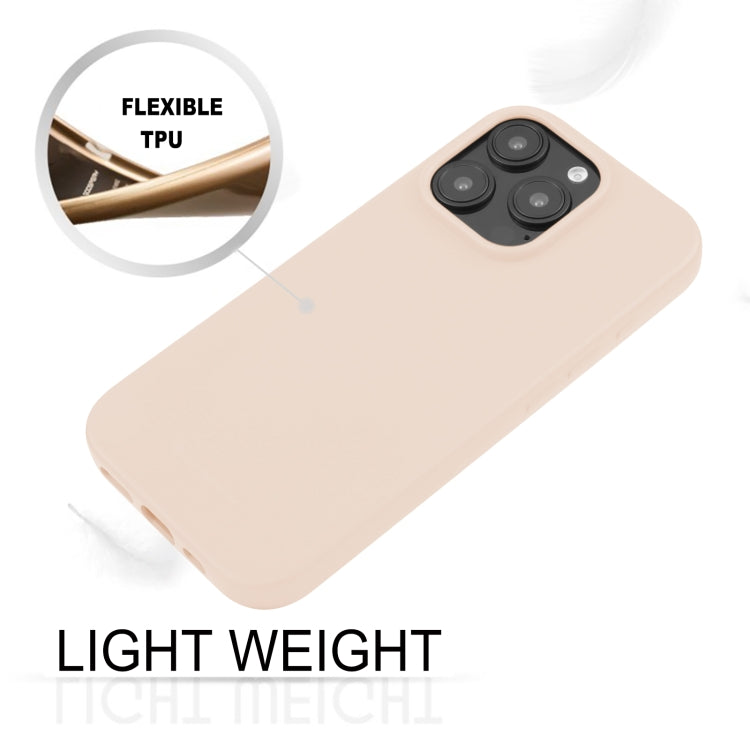 For iPhone 16 Pro GOOSPERY SOFT FEELING Liquid TPU Soft Phone Case(Apricot) - iPhone 16 Pro Cases by GOOSPERY | Online Shopping UK | buy2fix