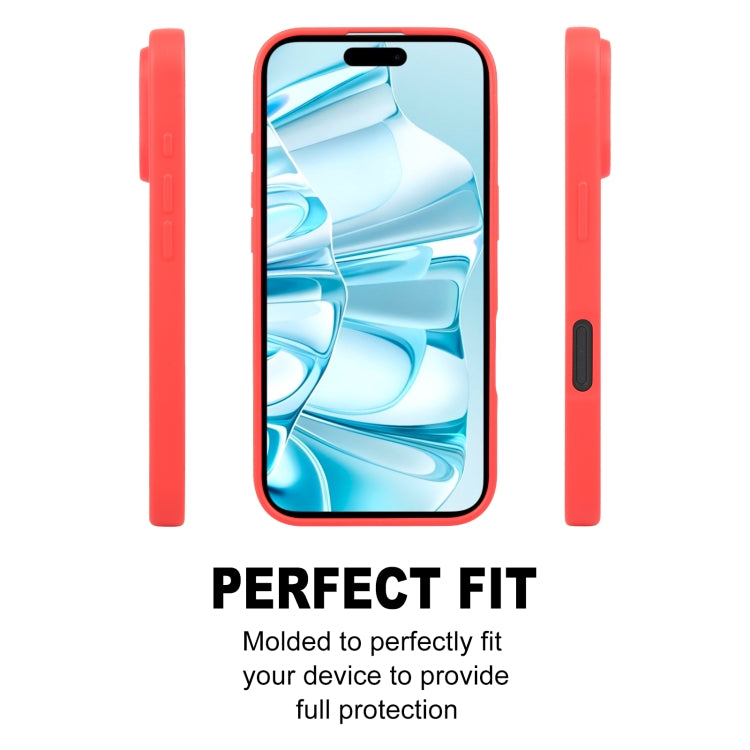 For iPhone 16 GOOSPERY SOFT FEELING Liquid TPU Soft Phone Case(Red) - iPhone 16 Cases by GOOSPERY | Online Shopping UK | buy2fix