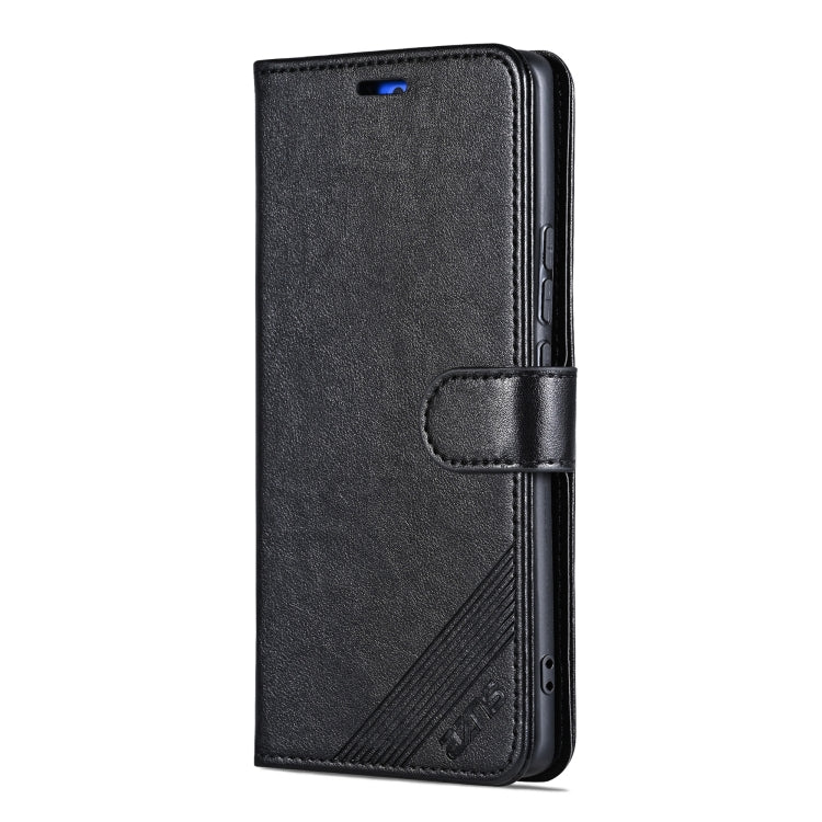 For OPPO Find X7 AZNS Sheepskin Texture Flip Leather Phone Case(Black) - Find X7 Cases by AZNS | Online Shopping UK | buy2fix