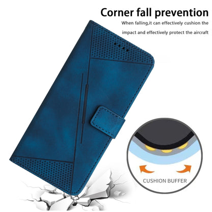 For Xiaomi Redmi A3 Dream Triangle Leather Phone Case with Lanyard(Blue) - Xiaomi Cases by buy2fix | Online Shopping UK | buy2fix