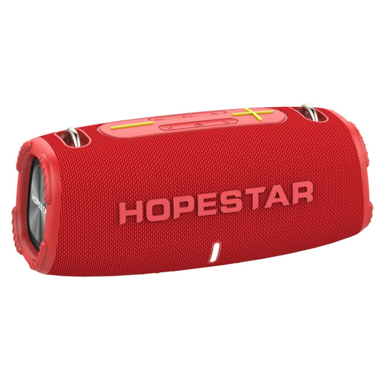 HOPESTAR H50 lPX6 Waterproof Portable Wireless Bluetooth Speaker(Red) - Desktop Speaker by HOPESTAR | Online Shopping UK | buy2fix