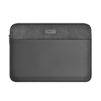 For 14 inch Laptop WIWU Minimalist Ultra-thin Laptop Sleeve(Grey) - 14.1 inch by WIWU | Online Shopping UK | buy2fix