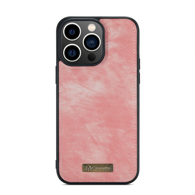 For iPhone 15 Pro Max CaseMe 008 Detachable Multifunctional Leather Phone Case(Pink) - iPhone 15 Pro Max Cases by CaseMe | Online Shopping UK | buy2fix