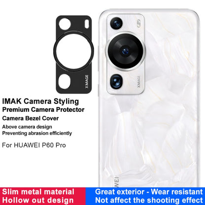 For Huawei P60 Pro IMAK Metal Camera Lens Protector Cover - For Huawei by imak | Online Shopping UK | buy2fix