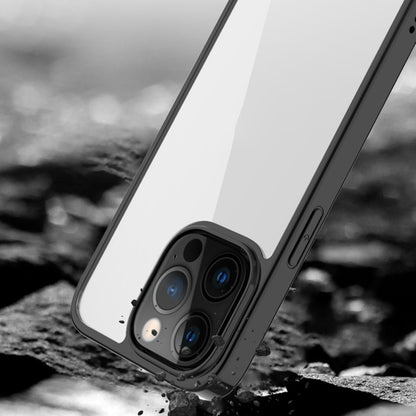 For iPhone 15 Pro Max Mutural Jiantou Series Electroplating Phone Case(Black) - iPhone 15 Pro Max Cases by Mutural | Online Shopping UK | buy2fix