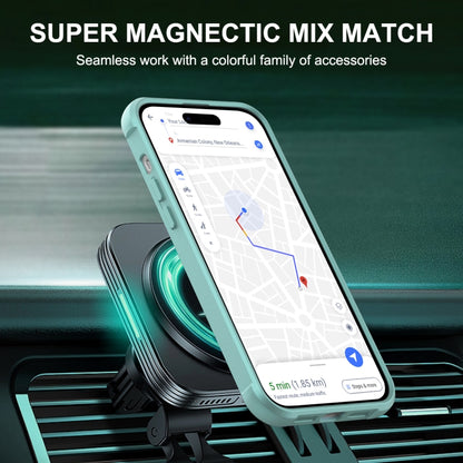 For iPhone 14 Pro MagSafe Magnetic Phone Case(Lake Blue) - iPhone 14 Pro Cases by buy2fix | Online Shopping UK | buy2fix