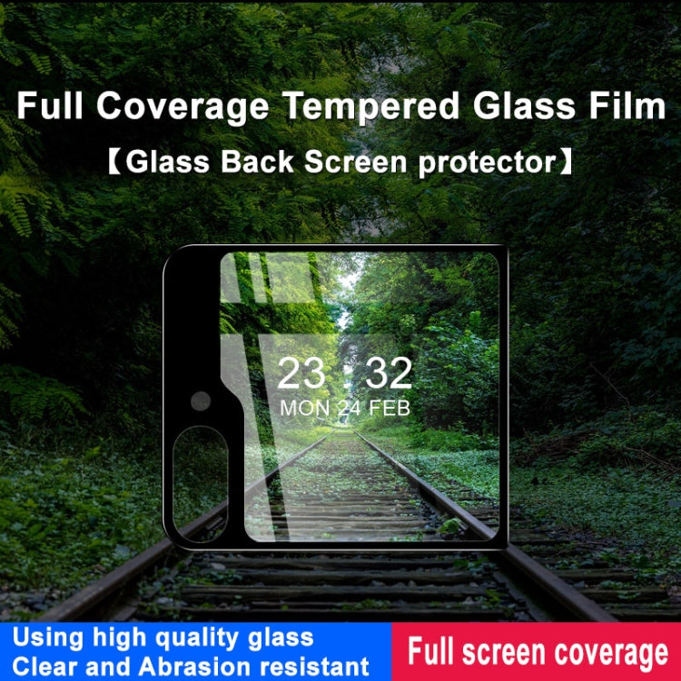 For Samsung Galaxy Z Flip5 5G IMAK Pro+ Series Full Coverage Tempered Back Screen Glass Film - Galaxy Z Flip5 5G Tempered Glass by imak | Online Shopping UK | buy2fix