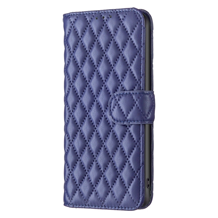 For Xiaomi Redmi A3 Diamond Lattice Wallet Leather Flip Phone Case(Blue) - Xiaomi Cases by buy2fix | Online Shopping UK | buy2fix