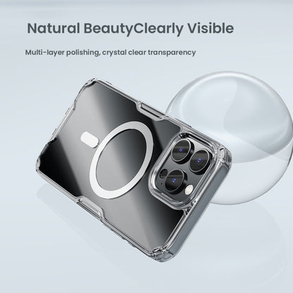 For iPhone 16 Pro NILLKIN Ultra Clear Magsafe PC + TPU Phone Case(Transparent) - iPhone 16 Pro Cases by NILLKIN | Online Shopping UK | buy2fix