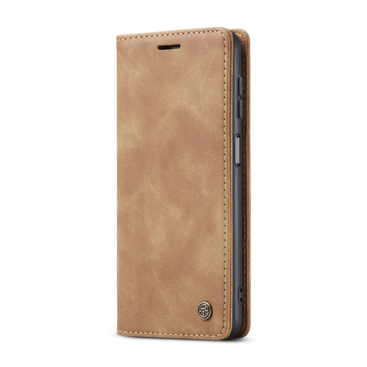For Samsung Galaxy A15 5G CaseMe 013 Multifunctional Horizontal Flip Leather Phone Case(Brown) - Galaxy Phone Cases by CaseMe | Online Shopping UK | buy2fix