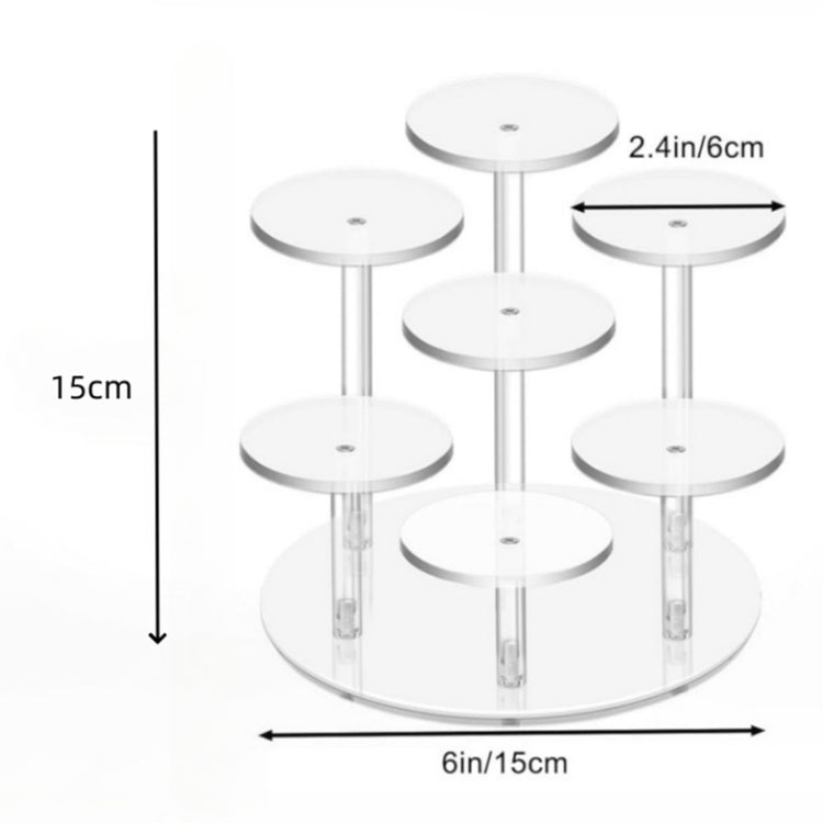 YX068 Acrylic Decoration Cupcake Stand - Storage Boxes by buy2fix | Online Shopping UK | buy2fix