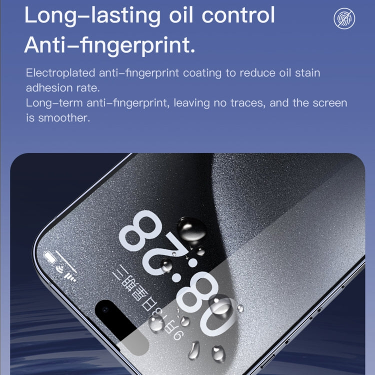 For iPhone 15 Plus TOTU AB-057 CSG High Aluminum Glass 2.5D Full-coverage Peep-proof Tempered Glass Film - iPhone 15 Plus Tempered Glass by TOTUDESIGN | Online Shopping UK | buy2fix