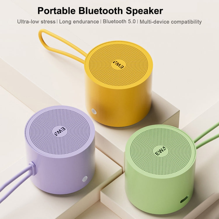 EWA A127 Outdoor IPX5 Waterproof Portable Mini TWS Wireless Bluetooth Speaker(Black) - Waterproof Speaker by EWA | Online Shopping UK | buy2fix