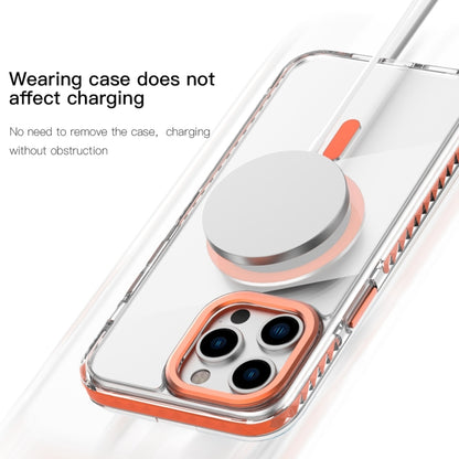 For iPhone 15 Pro Mutural Cushion Series MagSafe Magnetic Phone Case(Grey) - iPhone 15 Pro Cases by Mutural | Online Shopping UK | buy2fix