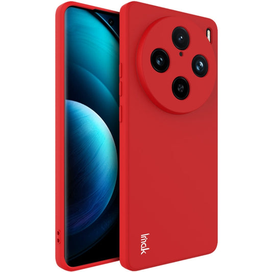 For vivo X100 Pro 5G imak UC-4 Series Straight Edge TPU Phone Case(Red) - X100 Pro Cases by imak | Online Shopping UK | buy2fix