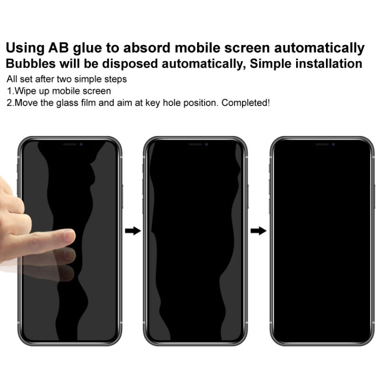 For iPhone 15 imak HD Full Screen Anti-spy Tempered Glass Protective Film - iPhone 15 Tempered Glass by imak | Online Shopping UK | buy2fix