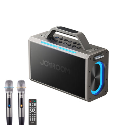JOYROOM JR-MW03 Pies Series Party Double Microphone Bluetooth Speaker - Desktop Speaker by JOYROOM | Online Shopping UK | buy2fix