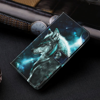 For Xiaomi Redmi Note 13 Pro+ 3D Painting Pattern Flip Leather Phone Case(Wolf) - Note 13 Pro+ Cases by buy2fix | Online Shopping UK | buy2fix