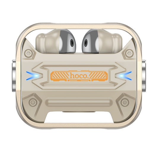 hoco EW55 True Wireless Bluetooth Gaming Earphone(Gold) - Bluetooth Earphone by hoco | Online Shopping UK | buy2fix