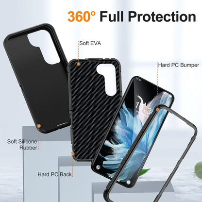 For Samsung Galaxy S24+ 5G Life Waterproof Rugged Phone Case(Black) - Galaxy S24+ 5G Cases by buy2fix | Online Shopping UK | buy2fix