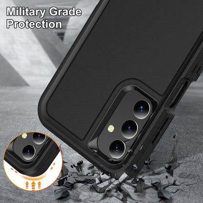 For Samsung Galaxy A15 5G Life Waterproof Rugged Phone Case(Black) - Galaxy Phone Cases by buy2fix | Online Shopping UK | buy2fix