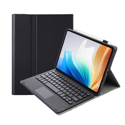 For OPPO Pad Air2 11.4 inch OP14-A TPU Ultra-thin Detachable Bluetooth Keyboard Leather Case with Touchpad(Black) - Others Keyboard by buy2fix | Online Shopping UK | buy2fix