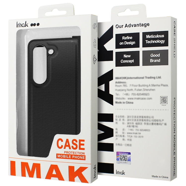 For OPPO Find N3 5G/OnePlus Open 5G imak Ruiyi Series PU + PC Phone Case(Carbon Fiber Texture) - Find N3 Cases by imak | Online Shopping UK | buy2fix