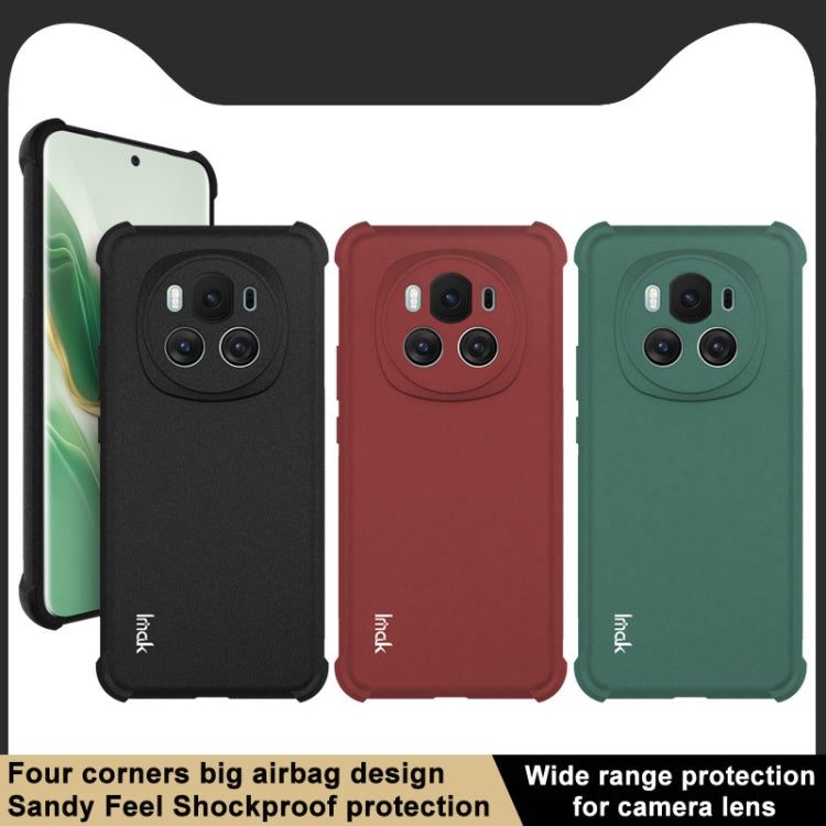 For Honor Magic6 5G imak Shockproof Airbag TPU Phone Case(Matte Red) - Honor Cases by imak | Online Shopping UK | buy2fix