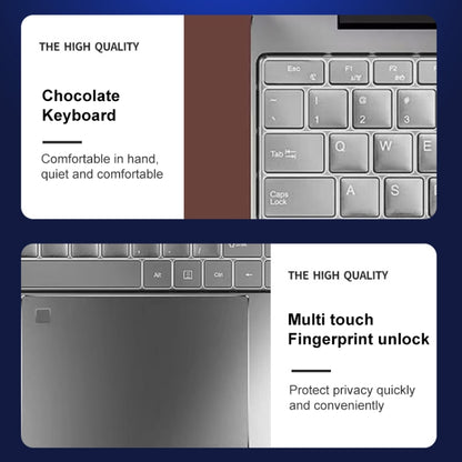V8 15.6 inch Ultrathin Laptop, 32GB+128GB, Windows 10 Intel Processor N95 Quad Core(Silver) - Others by buy2fix | Online Shopping UK | buy2fix