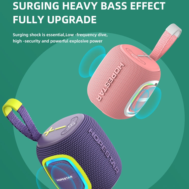 HOPESTAR P66 5W Portable Wireless Bluetooth Speaker(Pink) - Waterproof Speaker by HOPESTAR | Online Shopping UK | buy2fix