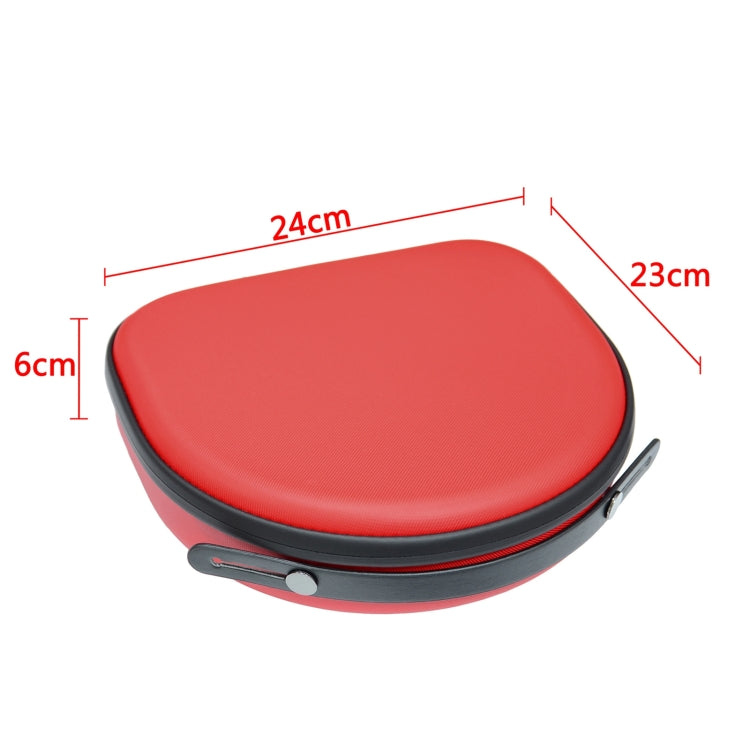 For Apple AirPods Max Earphone Waterproof Protective Case Storage Bag(Red) - For AirPods Max by buy2fix | Online Shopping UK | buy2fix