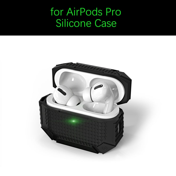 For AirPods 3 Wireless Earphones Shockproof Armor Protective Case(Red) - For AirPods 3 by buy2fix | Online Shopping UK | buy2fix