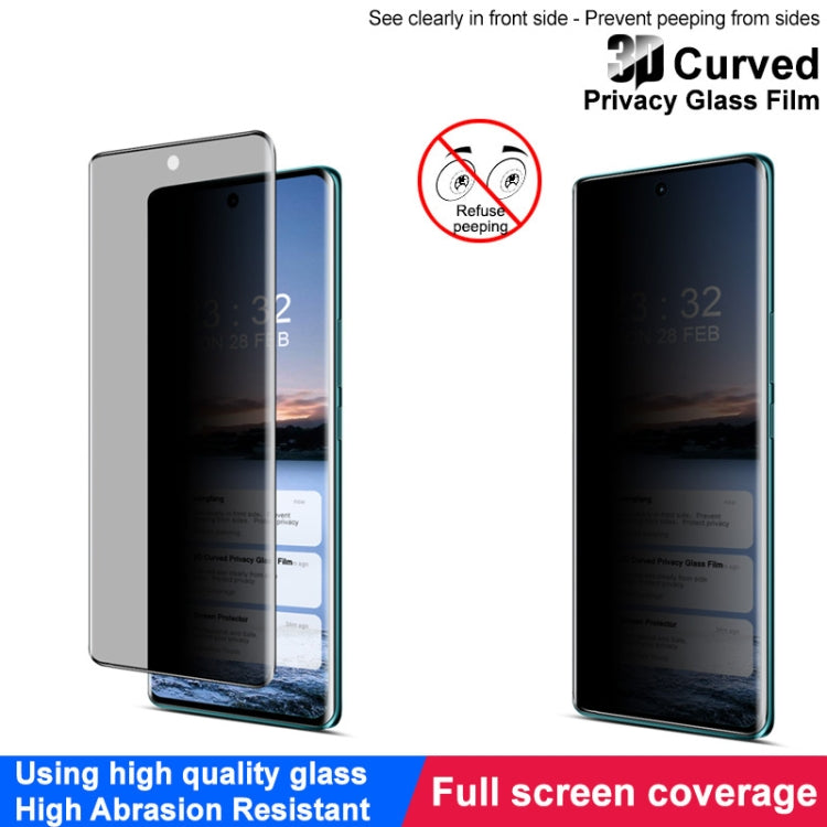 For vivo V30 5G / V30 Pro 5G imak 3D Curved HD Full Screen Anti-spy Tempered Glass Protective Film - vivo Tempered Glass by imak | Online Shopping UK | buy2fix