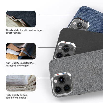 For iPhone 15 TGVIS Vida Series MagSafe Magnetic Phone Case(Grey) - iPhone 15 Cases by TGVIS | Online Shopping UK | buy2fix