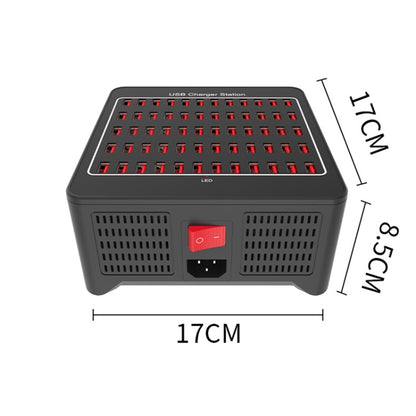 YFY-A78 300W 60 Ports USB Smart Charging Station(AU Plug) - Multifunction Charger by buy2fix | Online Shopping UK | buy2fix