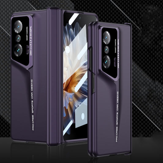 For Honor Magic Vs GKK Integrated Magnetic Blade Ultra-thin Full Coverage Phone Case(Purple) - Honor Cases by GKK | Online Shopping UK | buy2fix