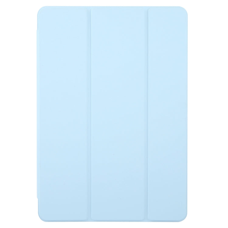 For Huawei MatePad Pro 11 2022/2024 Tri-fold Silicone Leather Tablet Case(Ice Blue) - Huawei by buy2fix | Online Shopping UK | buy2fix