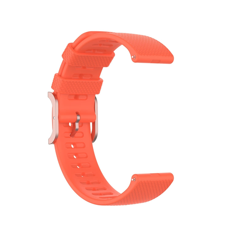 For Polar Ignite 20mm Dot Texture Watch Band(Orange) -  by buy2fix | Online Shopping UK | buy2fix
