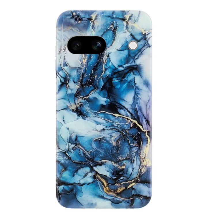 For Google Pixel 8A IMD Marble Pattern TPU Phone Case(Grey) - Google Cases by buy2fix | Online Shopping UK | buy2fix