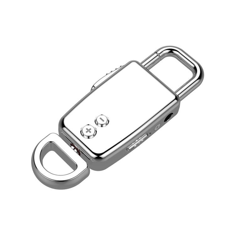 JNN S20 Zinc Alloy Keychain Voice Recorder, Memory:4GB(Silver) - Other Style by JNN | Online Shopping UK | buy2fix