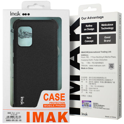 For Huawei nova 12i / Enjoy 70 Pro imak Shockproof Airbag TPU Phone Case(Matte Black) - Huawei Cases by imak | Online Shopping UK | buy2fix