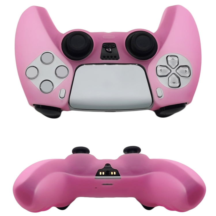 For Sony PS5 Silicone Gamepad Protective Case(Pink) - Cases by buy2fix | Online Shopping UK | buy2fix