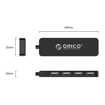 ORICO FL01-BK 4 Ports USB 2.0 HUB Expand Converter(Black) - USB 2.0 HUB by ORICO | Online Shopping UK | buy2fix